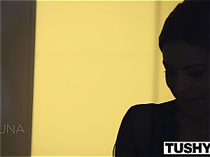 TUSHY first-ever buttfuck For brazilian sweetheart Luna starlet